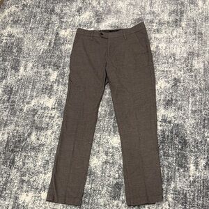 Ted Baker London Men's Brown Dress Pants